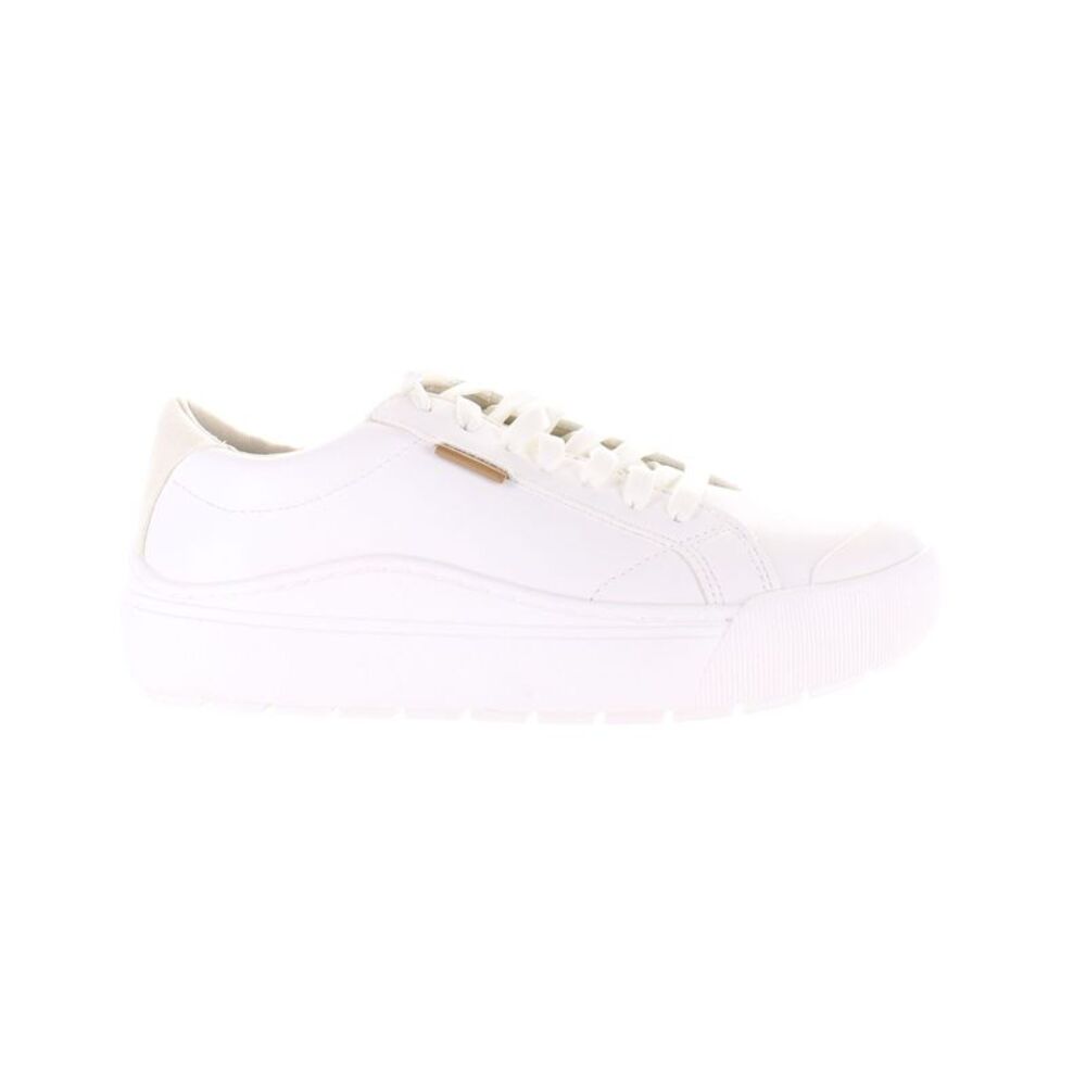 Dr. Scholl's Womens Time Off White Fashion Sneaker Size 7.5 Medium (B, M)
